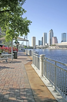 Images Dated 14th April 2008: Skyline Hillsborough Bay 2008, Tampa Florida