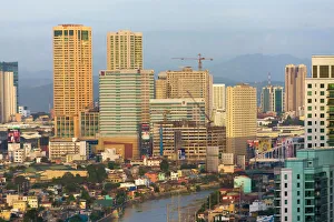 Skyline Prints: Skyline along Manila Bay, Manila, Philippines