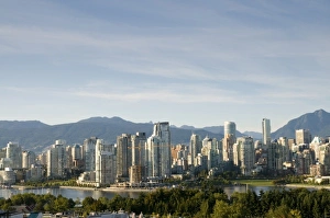 Images Dated 13th September 2008: Skyline of Vancouver, BC, Canada