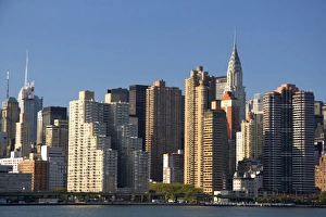 Images Dated 4th October 2008: Skyscrapers in New York City, New York, USA