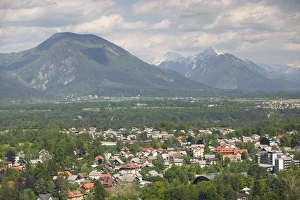 Images Dated 25th May 2004: SLOVENIA-GORENJSKA-Bled: Town View from Bled Castle