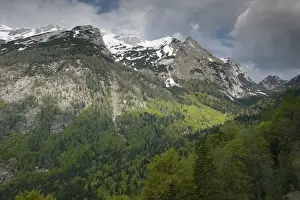 Gorenjska Prints: SLOVENIA-GORENJSKA-Vrsic Pass: Julian Alps / Vrsic Pass (1611 meters)