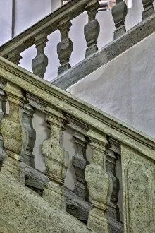 Staircase Prints: Slovenia, Radovljica. Staircase