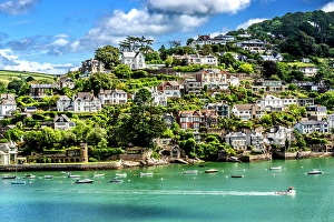 Images Dated 15th July 2024: Small boat, Dartmouth, Kingswear, Devon, England