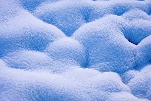 Mughal Empire Prints: Snow detail, Yellowstone National Park