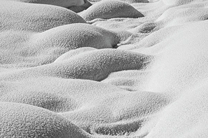 New Images March 2024 Part 1 Prints: Snow mounds in Yellowstone National Park