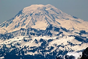 Crystal Mountain Prints: Snowy Mount Saint Adams Mountain Glacier from Crystal Mountain