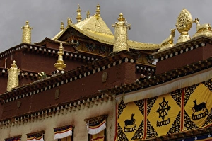 Images Dated 31st May 2006: Songzhanling Monastery. Zhongdian. Deqin Tibetan Autonomous Prefecture. Yunnan Province