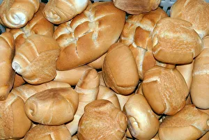 Rustic Prints: Sourdough bread rolls, cooked in the baker's laboratory, Italy