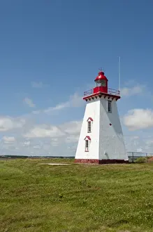 Warning Prints: Souris, Prince Edward Island. Souris East Lighthouse