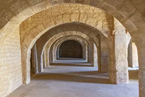 Tunisia Prints: Sousse, Tunisia. Interior view of the Ribat of Sousse