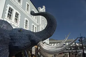 Images Dated 7th May 2010: South Africa, Cape Town. Victoria & Alfred Waterfront. Historic Africa Trading Port