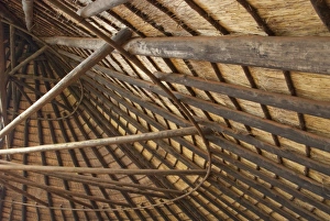 Images Dated 15th December 2010: South Africa, Durban, Valley of the Thousand Hills, Phezulu Park. Inside framework