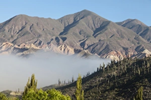 Images Dated 19th April 2011: South America, Argentina, Province Jujuy, view of the village Tilcara in the Andes
