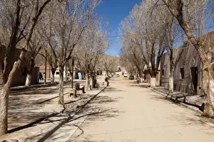 Images Dated 23rd August 2011: South America, Argentina, Province Jujuy - street scenery in Susques, a remote
