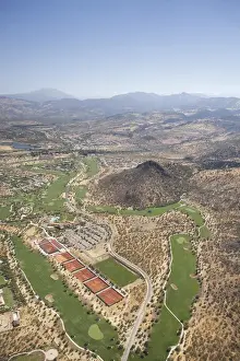 Images Dated 11th January 2010: South America, Chile, Golf Course (Club de Golf Hacienda), Chicureo, north of Santiago