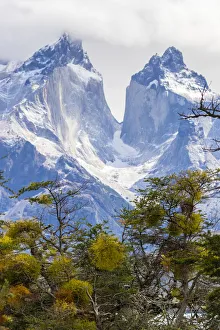 Images Dated 4th January 2017: South America, Chile, Patagonia. The Horns mountains