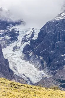 Cathy Gordon Illg Prints: South America, Chile, Patagonia. Mountain glacier