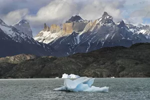 Images Dated 2002 November: South America Chile Patagonia Torres del Paine National Park Iceberg