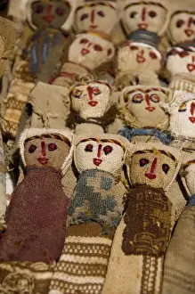 Images Dated 28th February 2009: South America, Ecuador. Famous Otavalo Market which dates back to pre-Inca times