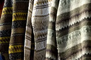 Images Dated 28th February 2009: South America, Ecuador. Famous Otavalo Market which dates back to pre-Inca times
