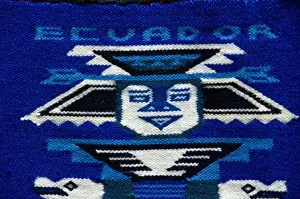 Images Dated 28th February 2009: South America, Ecuador. Famous Otavalo Market which dates back to pre-Inca times
