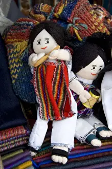 South America, Ecuador. Famous Otavalo Market which dates back to pre-Inca times