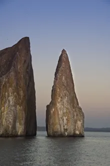 San Cristobal Prints: South America, Ecuador, Galapagos. Kicker Rock aka Leon Dormido (sleeping lion) is
