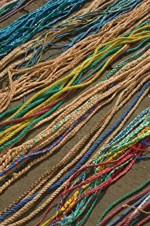 Images Dated 18th April 2007: South America, Ecuador, Pujili, rope at weekly outdoor market