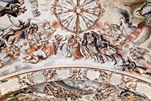 Ceiling Prints: South America, Mexico, Guanajuato, Atotonilco