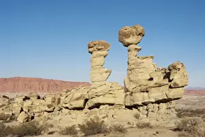 South America, Province San Juan - submarine stone formation in National