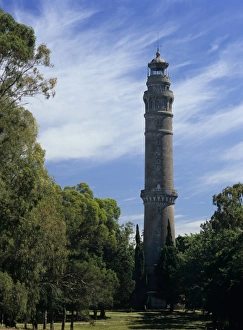 Parque Nacional Prints: South America, Uruguay. Anchorena National park, water tower