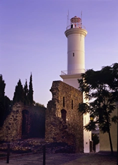 Faro Prints: South America, Uruguay, Colonia, Colonia del Sacramento, World Heritage Sight