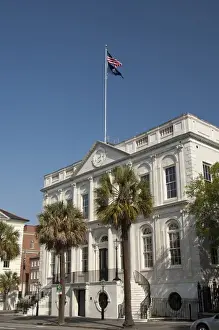 City Hall Prints: South Carolina, Charleston. Historic City Hall located at the Four Corners of Law