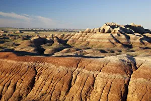 Images Dated 25th May 2010: South Dakota, Badlands National Park, Badlands Loop Road