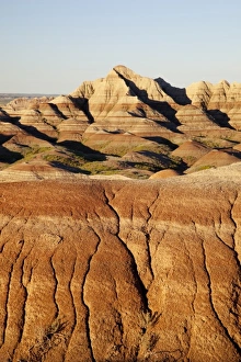 Images Dated 25th May 2010: South Dakota, Badlands National Park, Badlands Loop Road