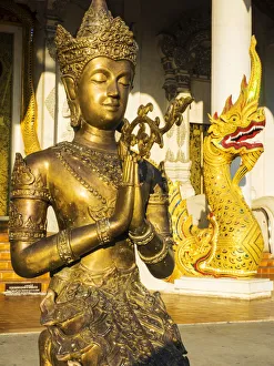South East Asia; Thailand; Chiang Mai; Wat Prasingh is most visited place in Chiang Mai