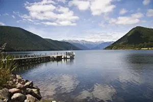 Micah Wright Prints: South Island, New Zealand. A beautiful glacial lake in the north of the South Island