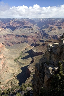 Images Dated 23rd March 2009: South Rim view of the Grand Canyon, Arizona, USA