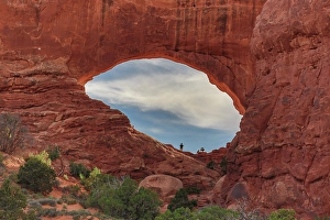 Images Dated 12th September 2024: South Window Arch, Arches National Park, Utah, US