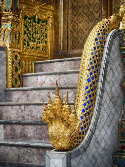 Buddhism Prints: Southeast Asia; Thailand; Bagkok; Grand Palace In Bangkok, Buildings of the Grand Palace