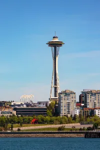 Danita Delimont New Images May 2025 Prints: The Space Needle, Sculpture Park and Seattle waterfront