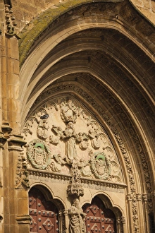 Images Dated 3rd November 2011: Spain, Andalucia Region, Jaen Province, Ubeda, Capilla de El Salvador chapel, detail
