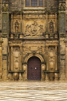 Hispanic Prints: Spain, Andalucia Region, Jaen Province, Ubeda, Capilla de El Salvador chapel, detail