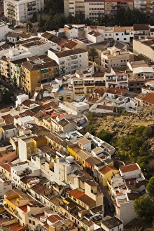 Images Dated 3rd November 2011: Spain, Andalucia Region, Jaen Province, Jaen, elevated city view from the Cerro de