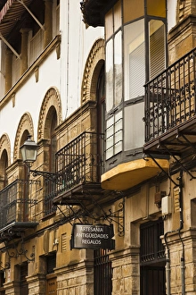 Images Dated 3rd November 2011: Spain, Andalucia Region, Jaen Province, Ubeda, town building detail
