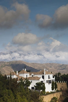 Images Dated 1st November 2011: Spain, Andalucia Region, Malaga Province, Marbella-area, view of vacation villas