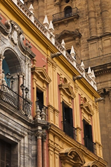 Spain, Andalucia Region, Malaga Province, Malaga, Palacio Episcopal