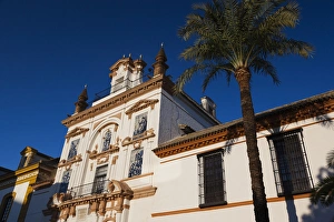 Images Dated 28th October 2011: Spain, Andalucia Region, Seville Province, Seville, Hospital de la Caridad, exterior