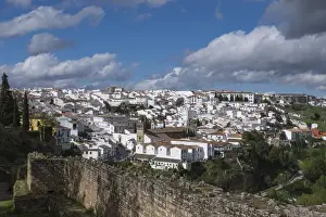 Hilltop Prints: Spain, Andalusia, Ronda. Ronda is a classic example of a whitewashed hilltop village